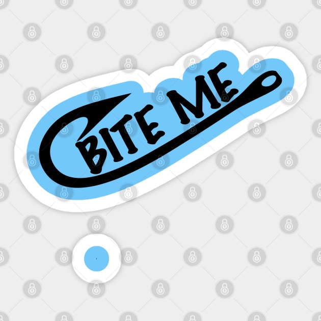 Bite Me Sticker by CuteCoCustom